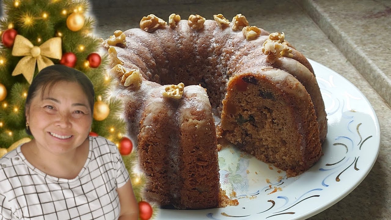 BOLO DE NATAL AMANTEIGADO SEM GLÚTEN | com especiarias muito aromático e com teor alcóolico suave