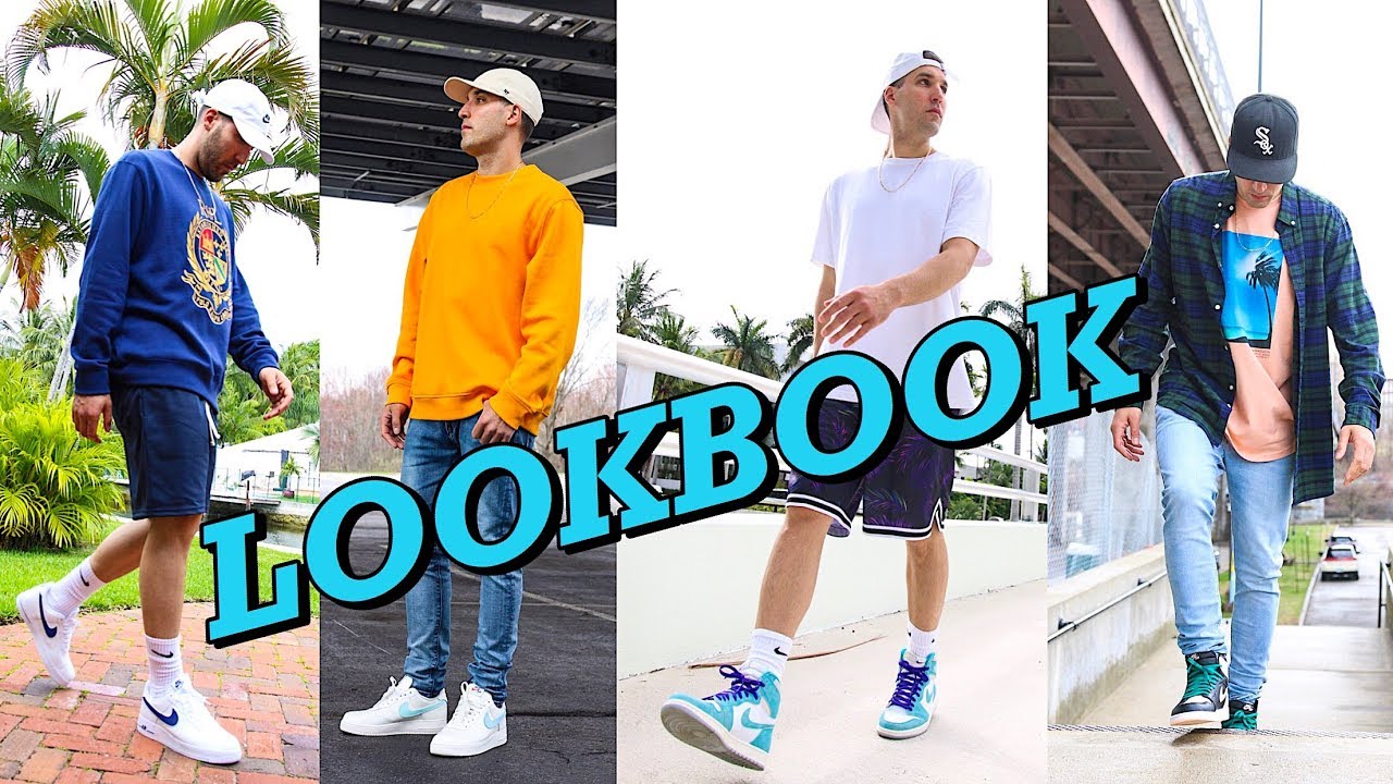 SPRING/SUMMER LOOKBOOK - HOW TO STYLE SNEAKERS IN THE SPRING - 10 MENS FASHION OUTFIT IDEAS