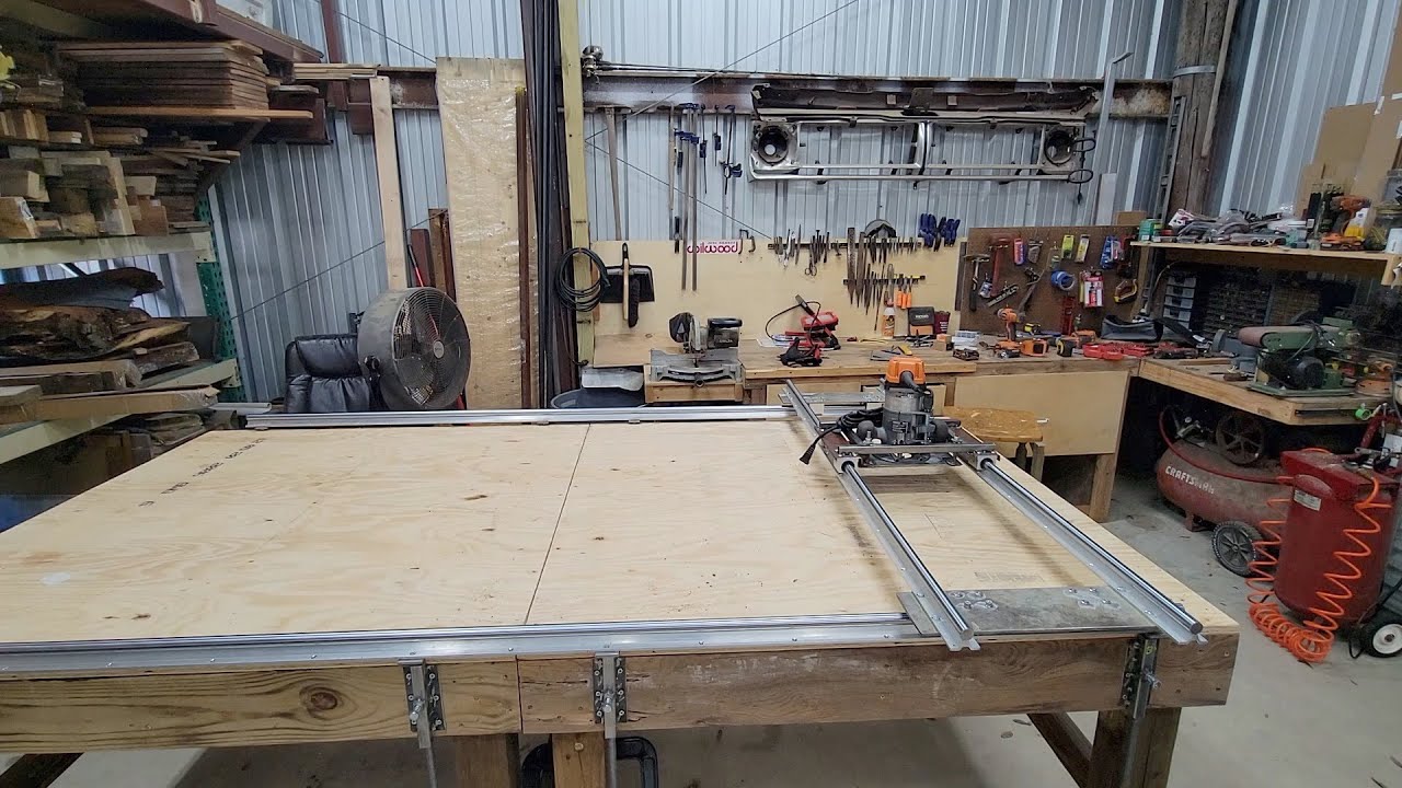 Kman Builds -  DIY Homemade Router Sled