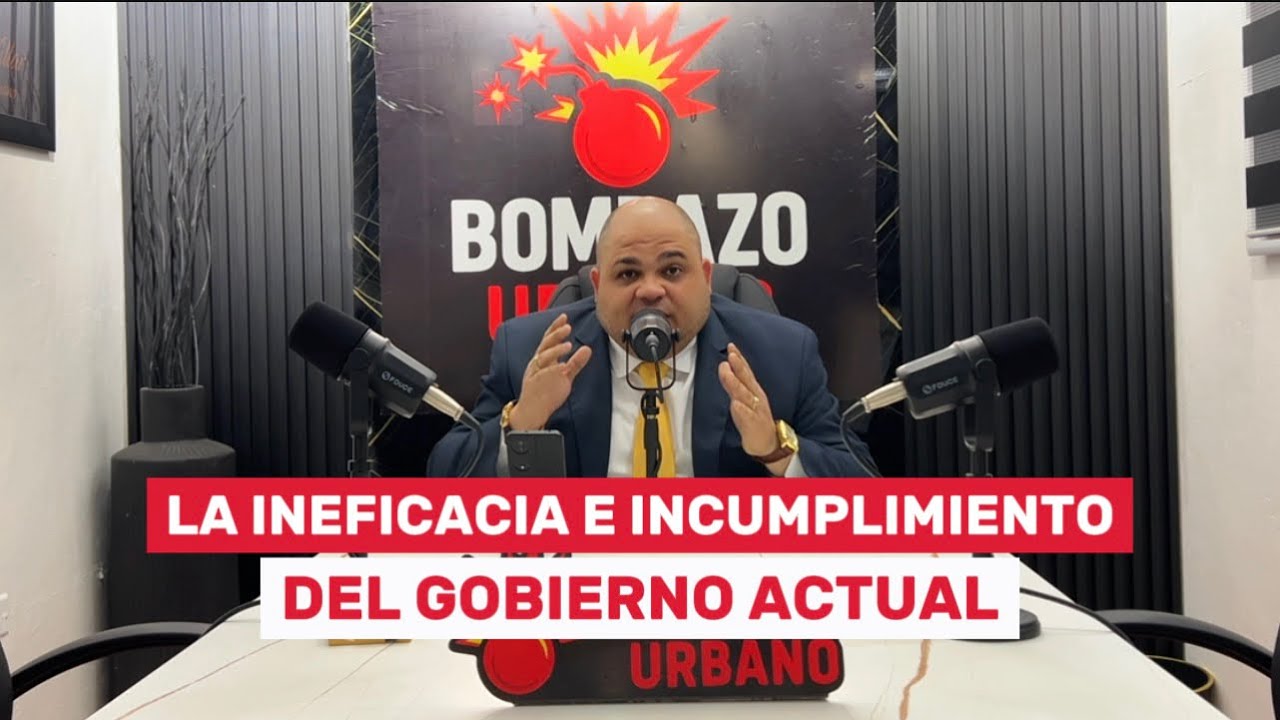 EL INCUMPLIMIENTO DEL GOBIERNO ACTUAL | 💣BOMBAZO URBANO 💣🔥