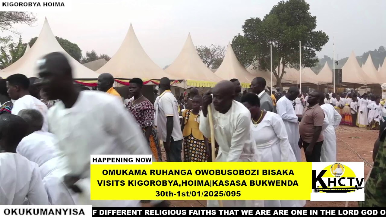 OMUKAMA RUHANGA OWOBUSOBOZI BISAKA VISITS KIGOROBYA  ITAMBIRO HOIMA  BUKWENDA.