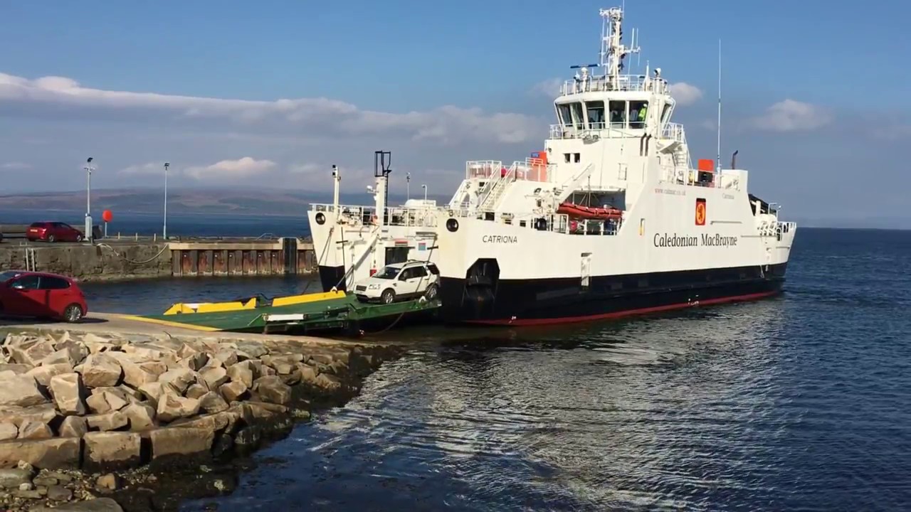 Trip from Lochranza to Claonaig with MV Catriona