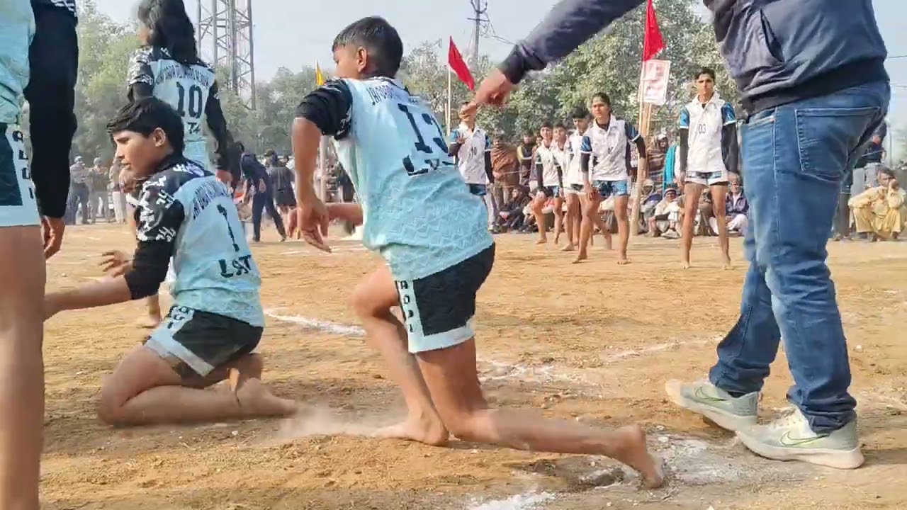 Lath sonipat vs sherda rajashthan girl' s kabaddi match