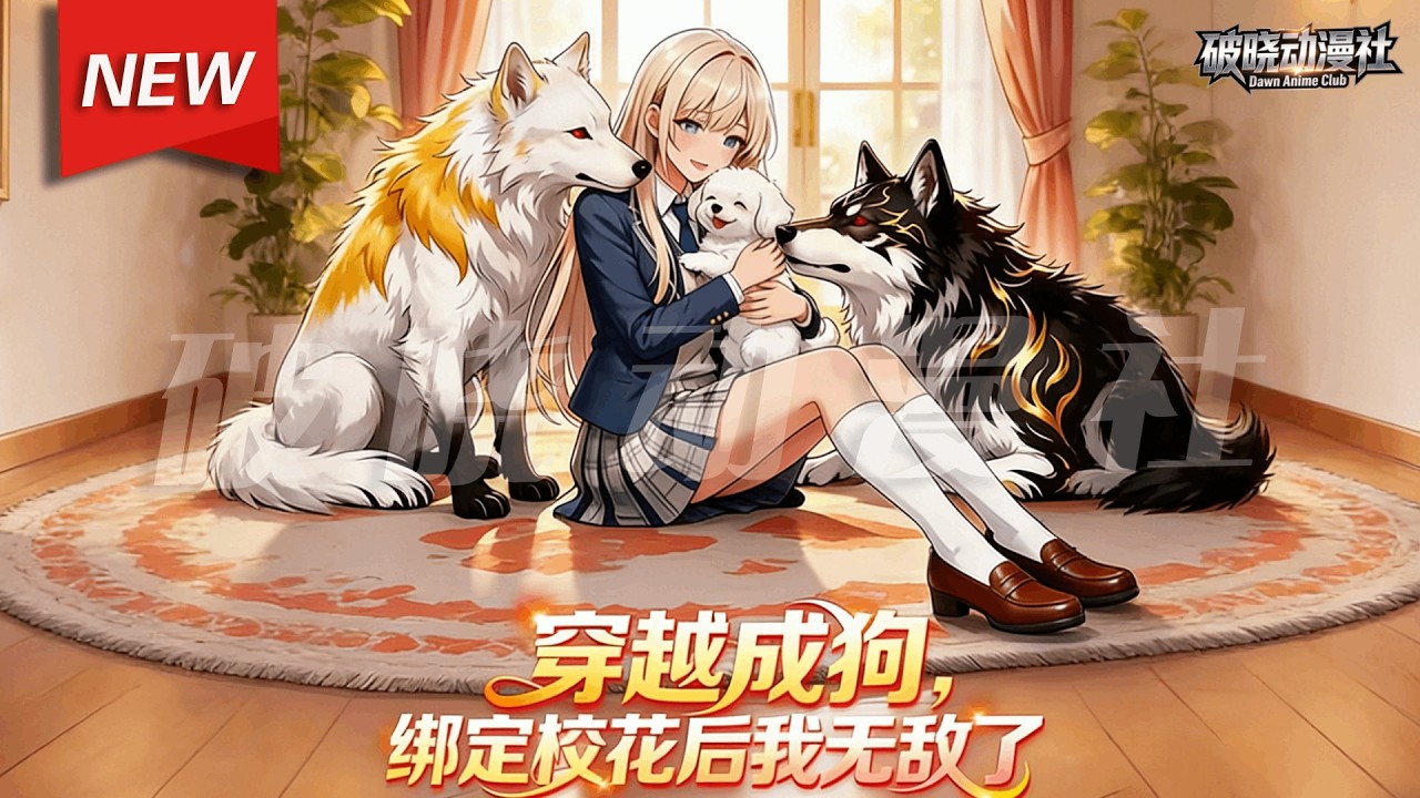 MULTISUB📢新番上线《穿越成狗，绑定校花后我无敌了》第1~78集丨方然穿越异世界成了一条狗，开局差点被吃掉，危急时刻觉醒神级御兽进化系统，并和学院女神强行绑定成功... #漫剧 #破晓动漫社