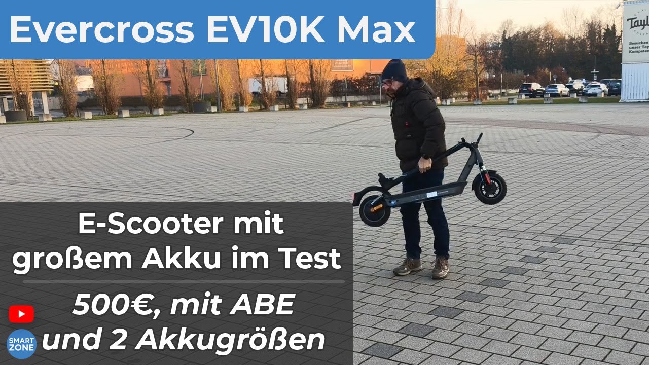 Evercross EV10K Max E-Scooter im Test