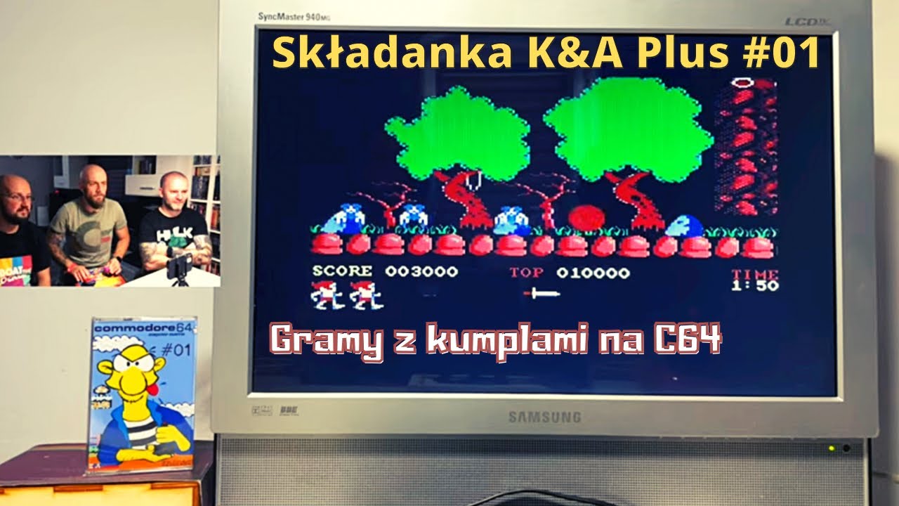 Składanka K&A Plus #01 - gramy z kumplami na C64