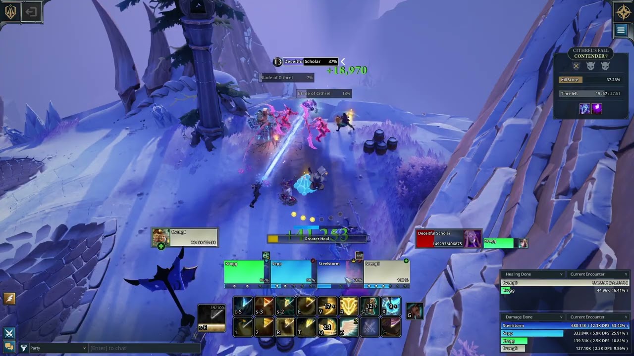 Fellowship Early Access Vigour gameplay Cithrel's Fall Contender 7 Capstone Dungeon