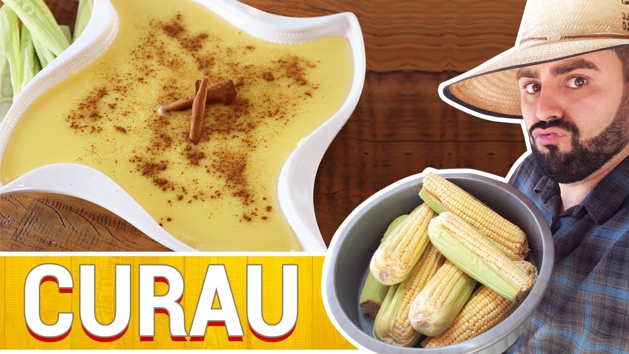 O MELHOR CURAU DE MILHO - SUPER CREMOSO - LÁ NA ROÇA