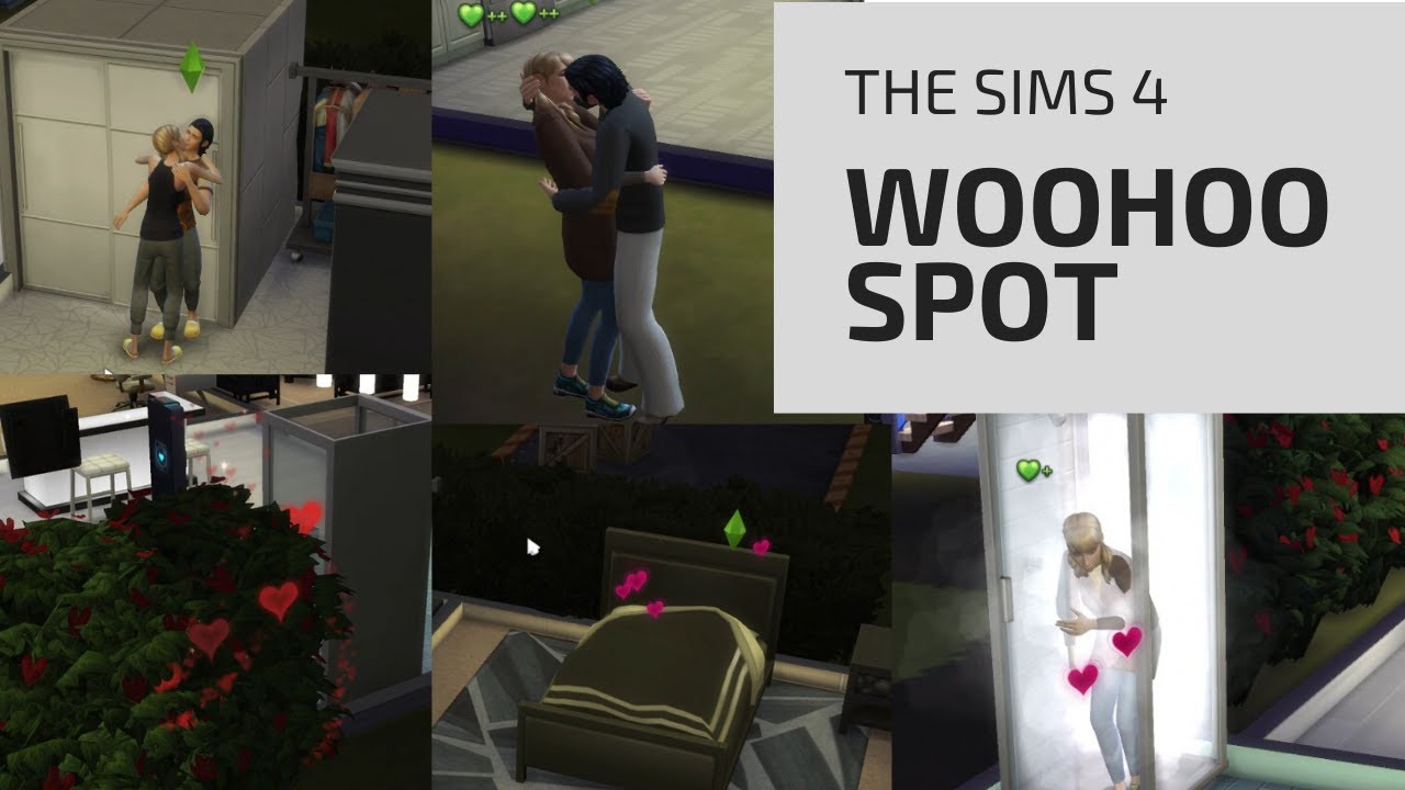 [THE SIMS 4] ALL WOOHOO SPOT + SPEED BUILD WOOHOO HOUSE