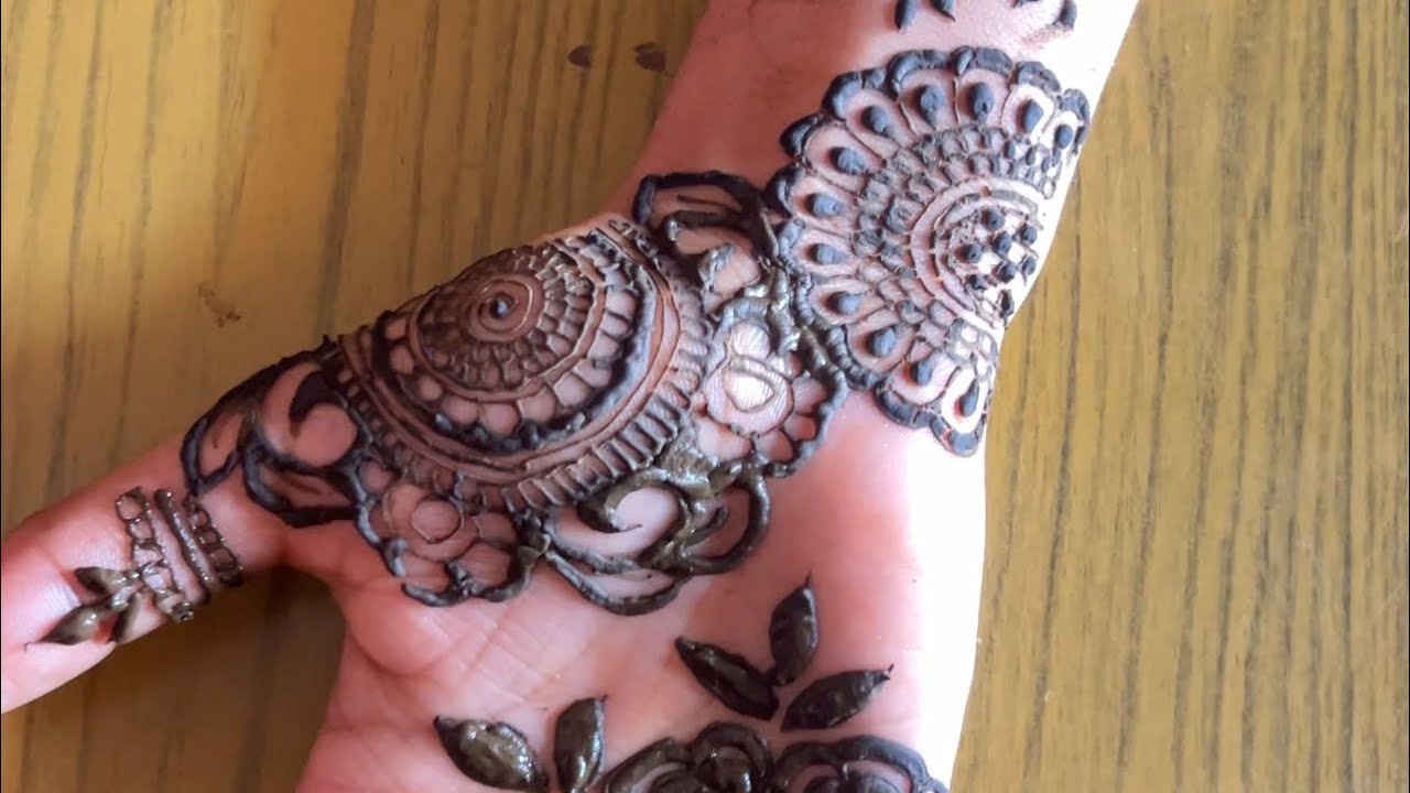 ￼ Simple mehndi design ￼| Aasani Se Mehndi Banana Sikhe| #trending mehndi design ￼