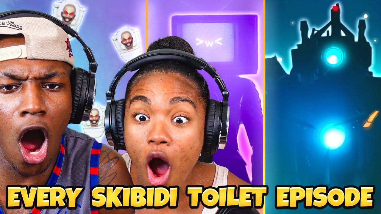 WATCHING EVERY SKIBIDI TOILET EPISODE ! | Skibidi Toilet Reaction Compilation| Maha & Badger Reacts