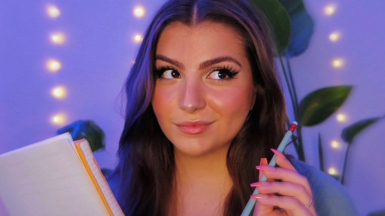 ASMR | Des questions pour apprendre à te connaître ✏️