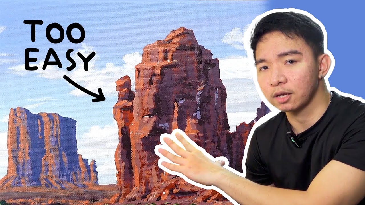 PAINTING ROCKS THE EASY WAY! 🗿 (my process)