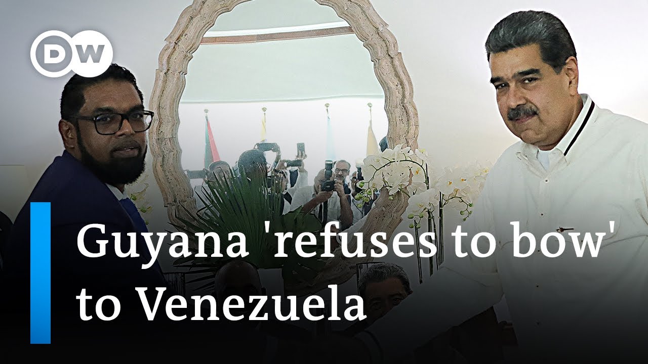 Venezuela and Guyana leaders meet over oil-rich Essequibo territory dispute | DW News