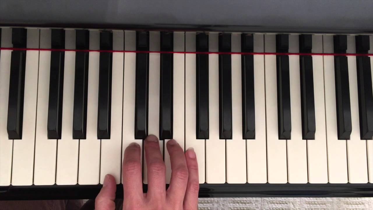 Piano Lesson: How To Play "Greensleeves" (aka. "What Child Is This")