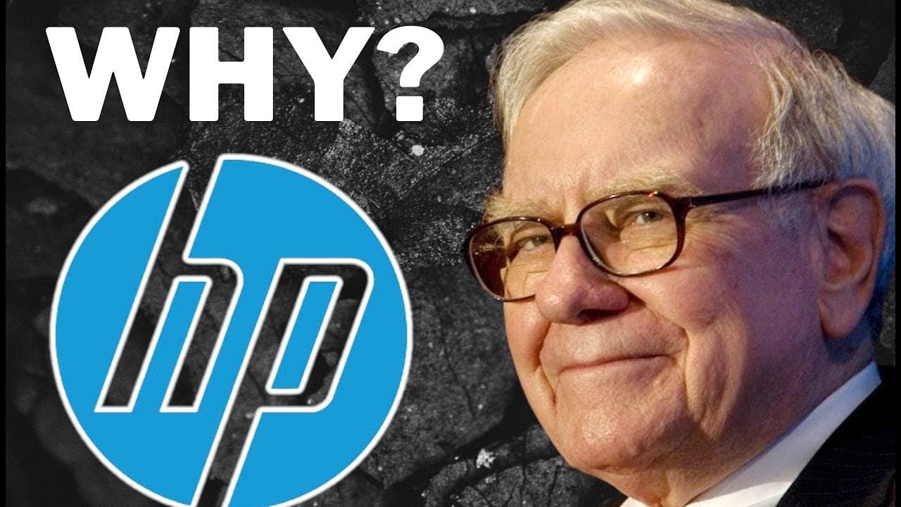 Why Warren Buffett Bought HP Stock| HPQ Stock Analysis