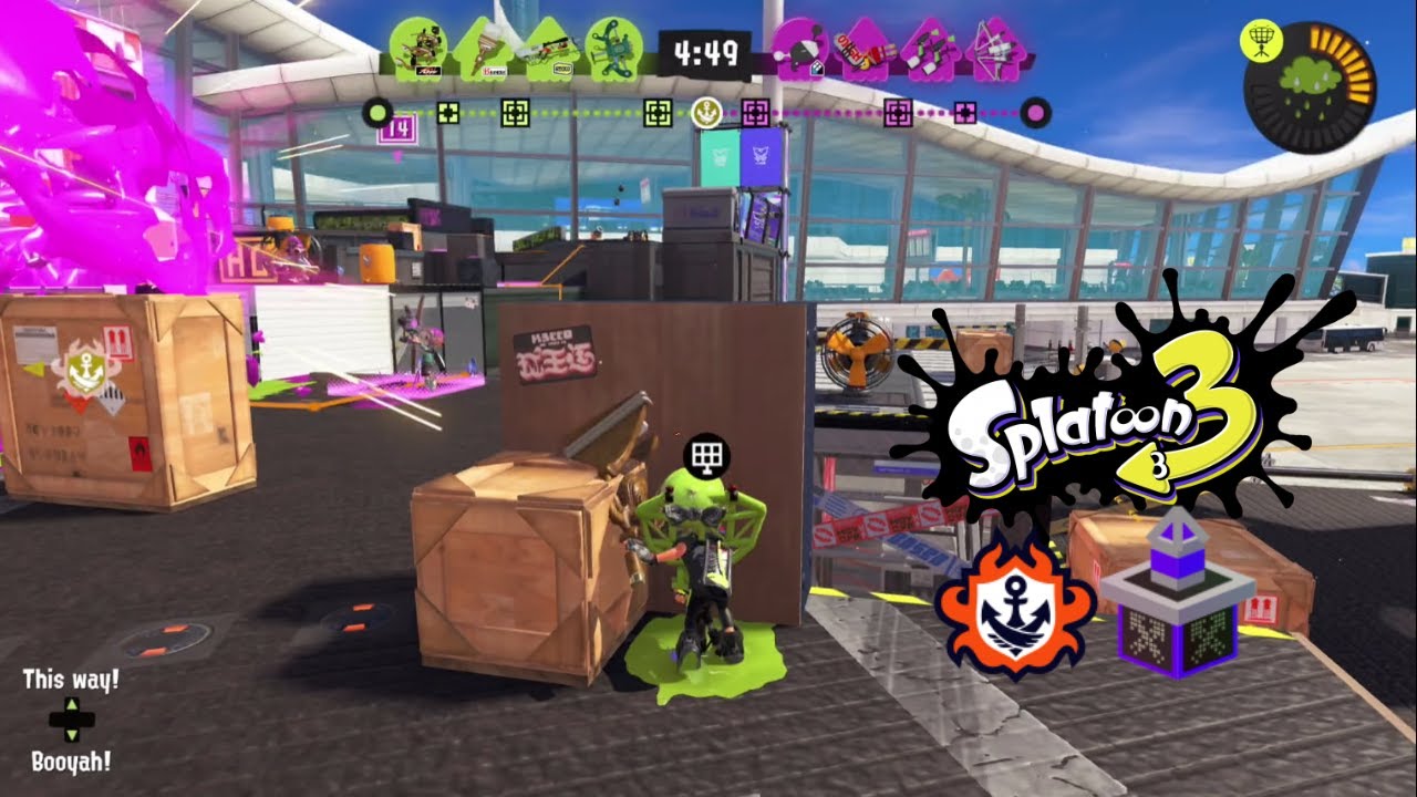 Splatoon 3 - Anarchy Battle (Series) - Tower Control gameplay #14