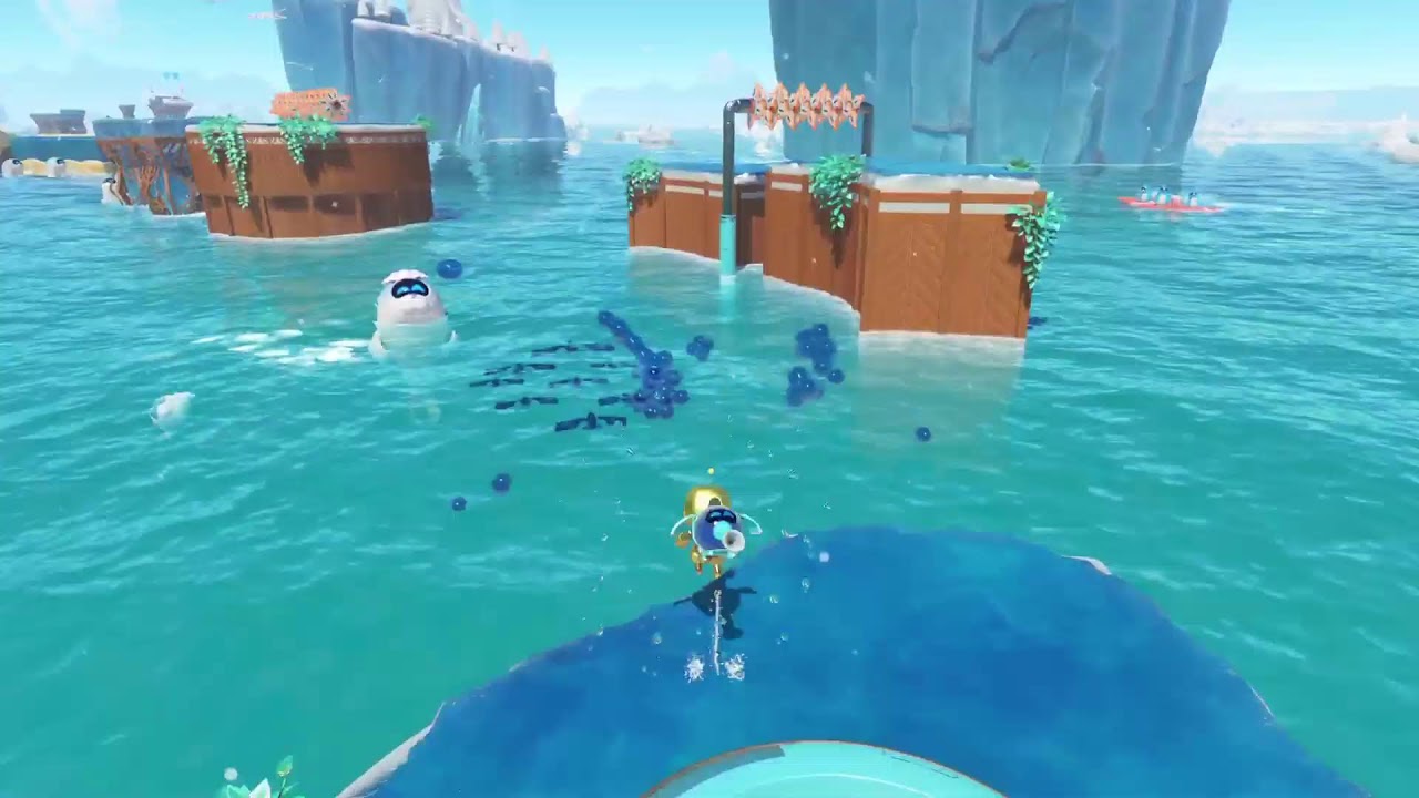 Astro Bot Let it slide speedrun attempt