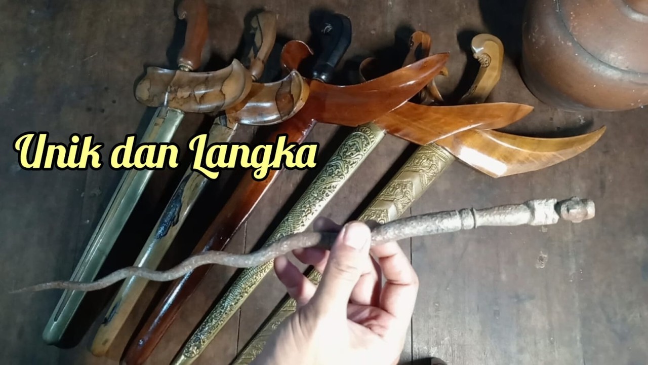 Unik, Sajen cacing kanil, keris Carangsoka dan pulanggeni FYP