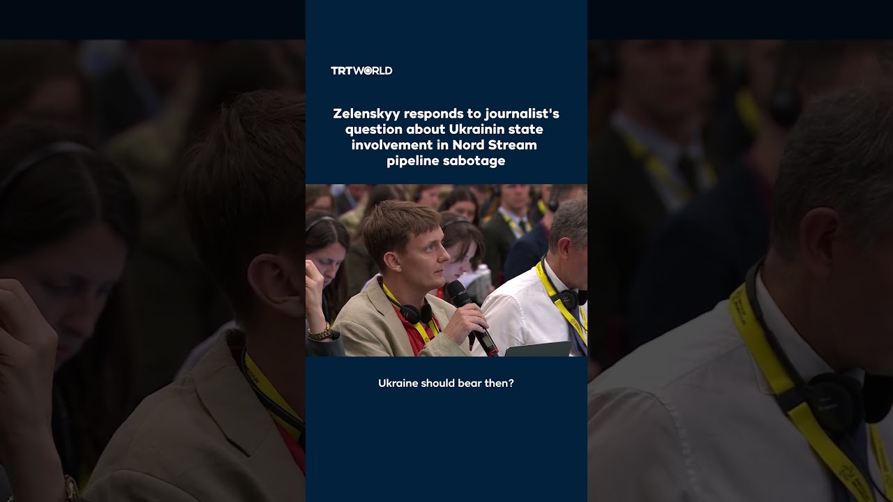 Зеленский ответил на вопрос о возможной причастности Украины к диверсии на &laquo;Северных потоках&raquo;
