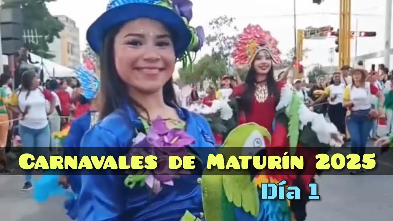 Primer día de desfiles del Carnaval de Maturín 2025 #Monagas #Venezuela