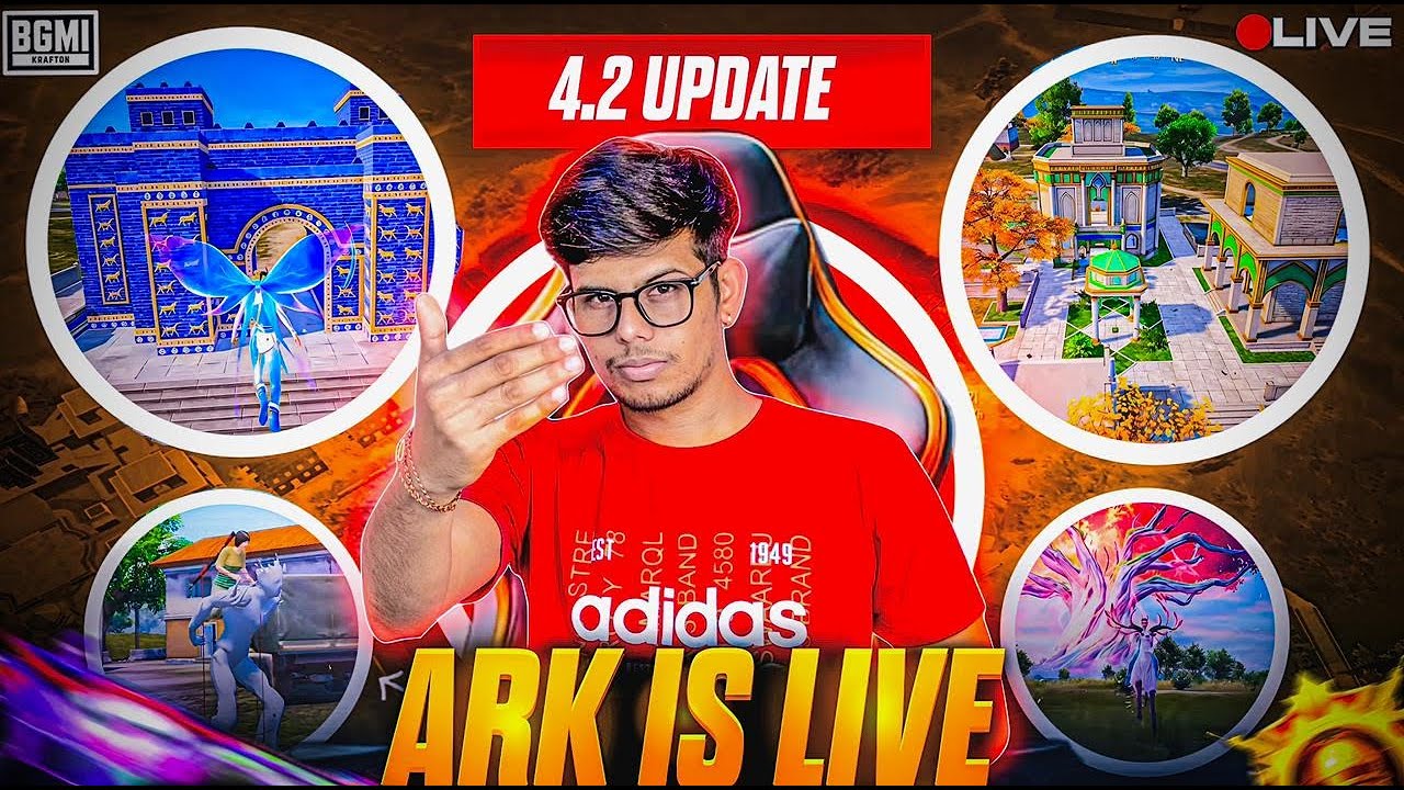 🔥EXPLORING BGMI 4.2 UPDATE | ARK IS LIVE 