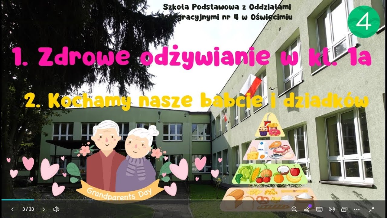607. odcinek Faktów Czwórki Zdrowe odżywianie, Dzień Babci i Dziadka