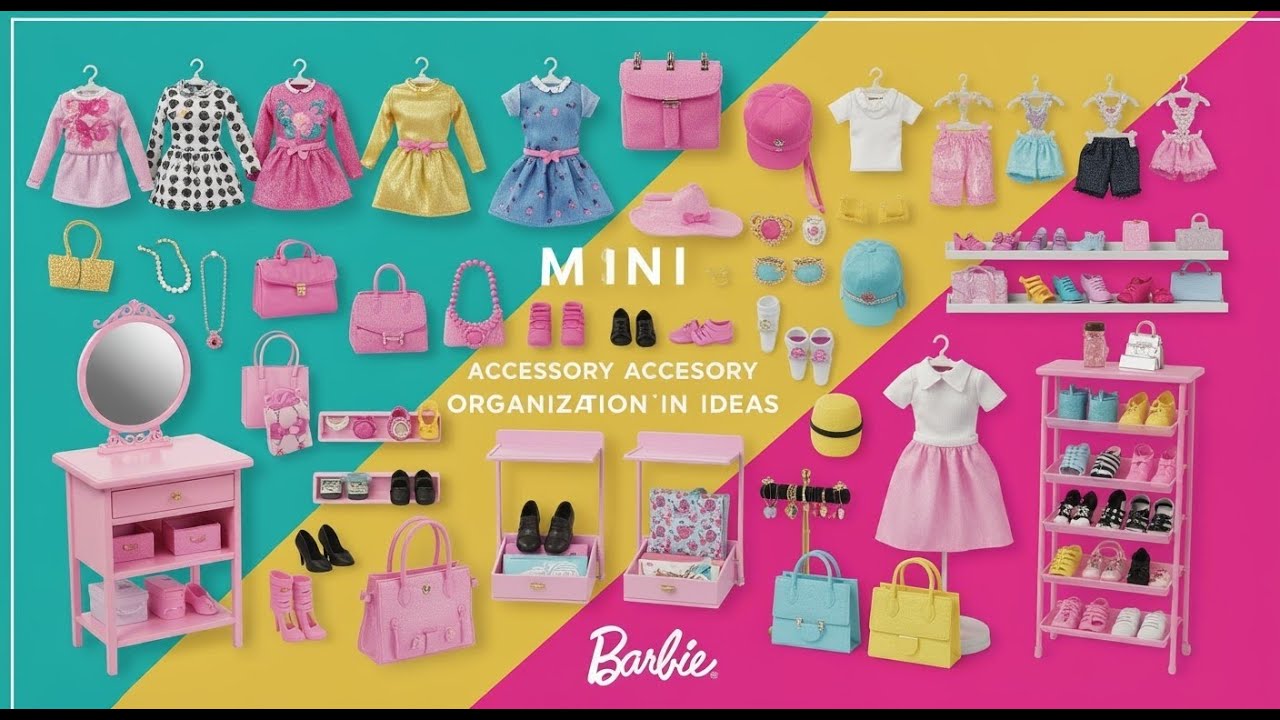 Barbie Organizing Video!