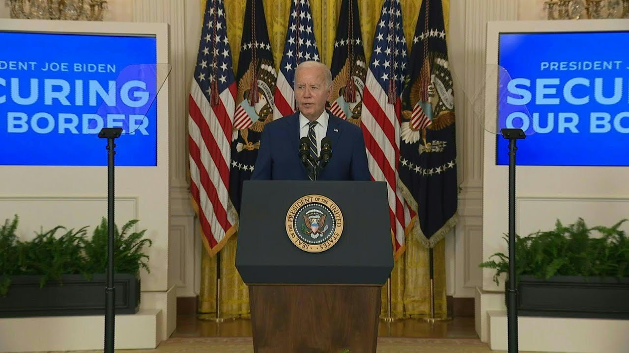 Joe Biden donne un coup de barre à droite sur l'immigration | AFP
