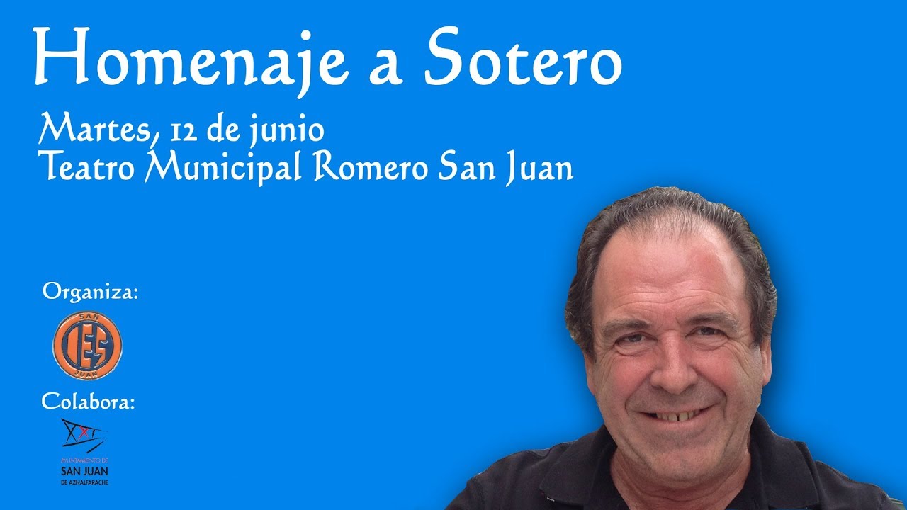 Homenaje a Sotero