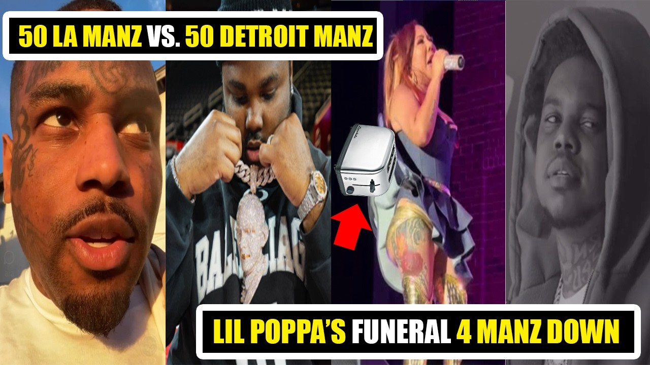 BEEF - It's GOING DOWN - 50 LA Manz vs 50 Detroit Manz. 50 Cent DISRESPECTED TI's WIFE. Peso is 🚫🇲🇽