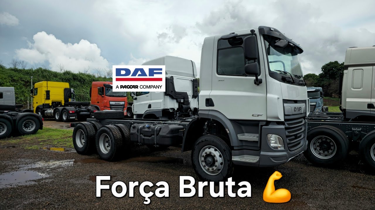 DAF CF 310 TRUCADO E TRAÇADO O MELHOR PARA OPERAÇÕES CAÇAMBA E BETONEIRA