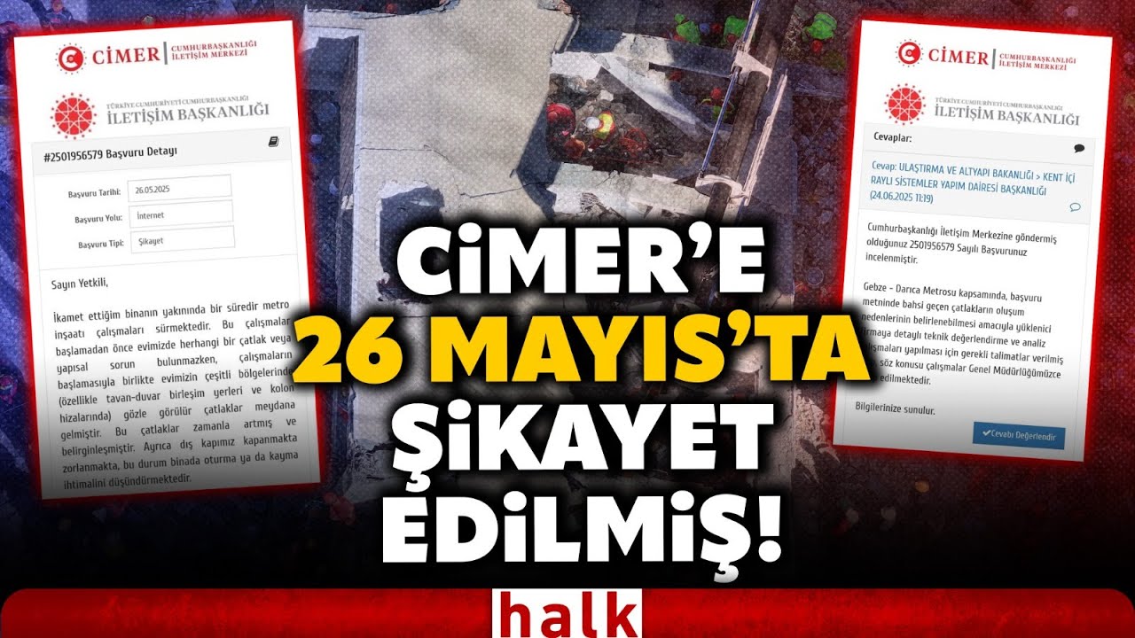 Gebze'de yıkılan 7 katlı bina hakkında şoke eden ger&ccedil;ekler! 5 ay &ouml;nce CİMER'e şikayet edilmiş!