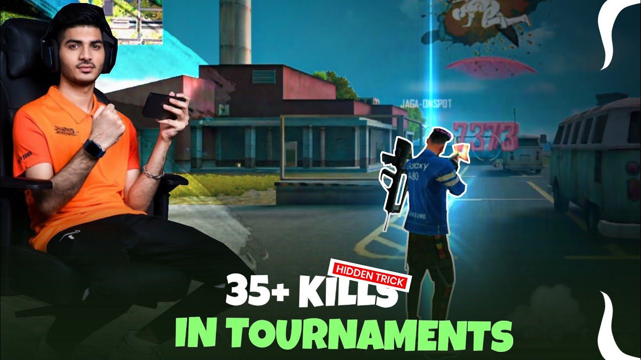 Secret Trick for 35 KILLS in Tournaments 🤫 How to do more kills in tournaments ? #freefireesports