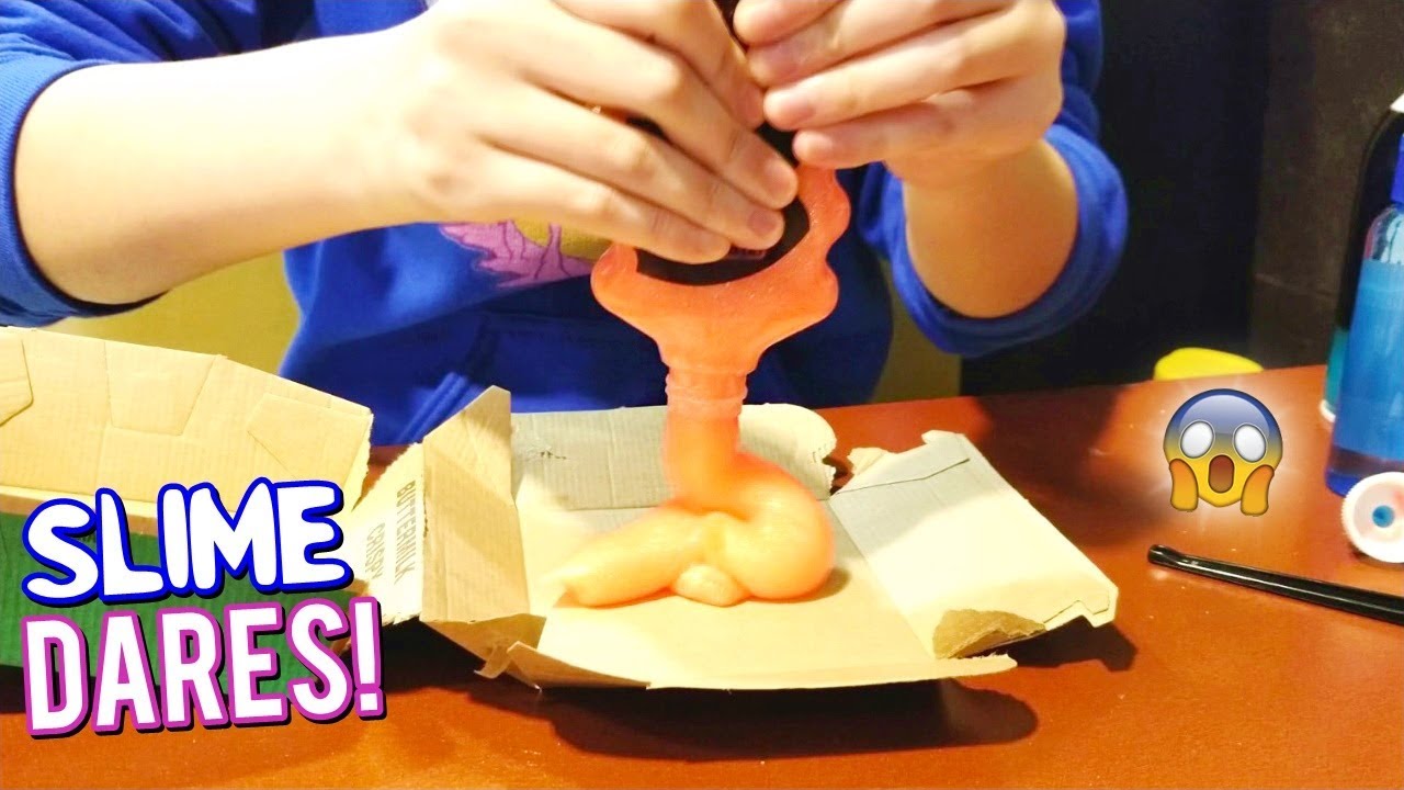 SLIME DARES PART 2! *I Made Slime in McDonalds!*