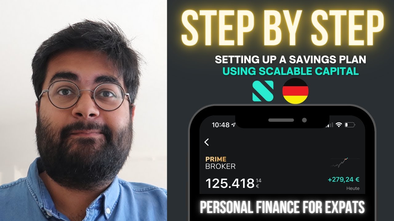 Как создать сберегательный план на платформе Scaleable Capital в Германии: Личные финансы для экс...