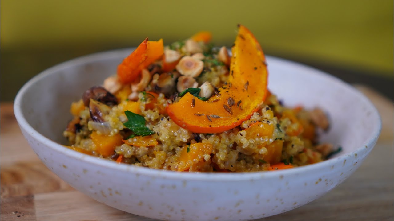 Essayez le quinoto d'automne, recette plus facile qu'un risotto, pas chère et nourrissante