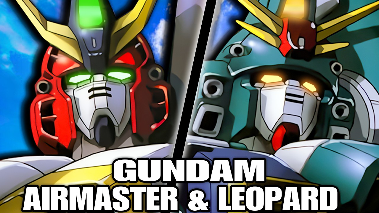 【戦闘範囲を特化した機体】GW-9800 ガンダムエアマスター & GT-9600 ガンダムレオパルド【MS解説】