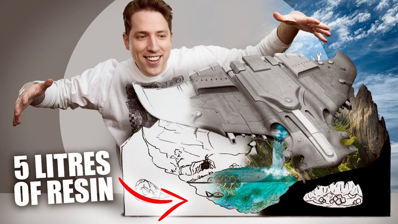 Our grand plan for the biggest Warhammer model ever - T'au Manta