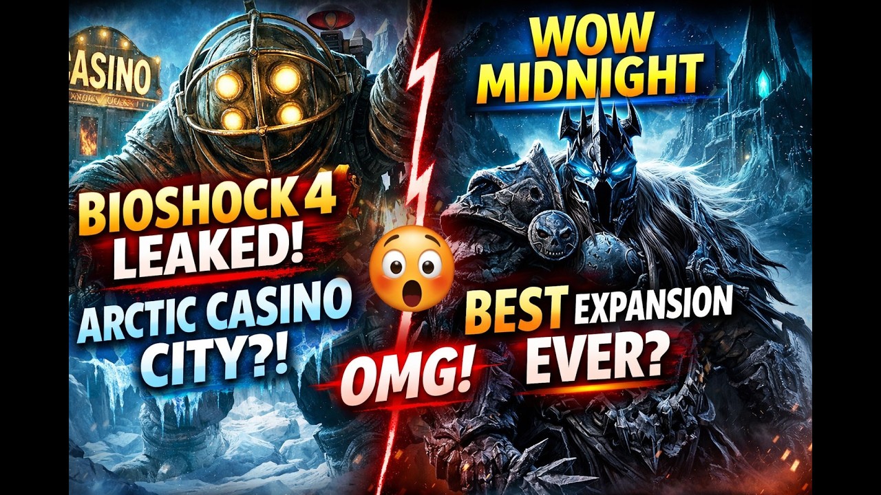 BioShock 4 LEAKS + WoW Midnight… Gaming Is Getting CRAZY in 2026