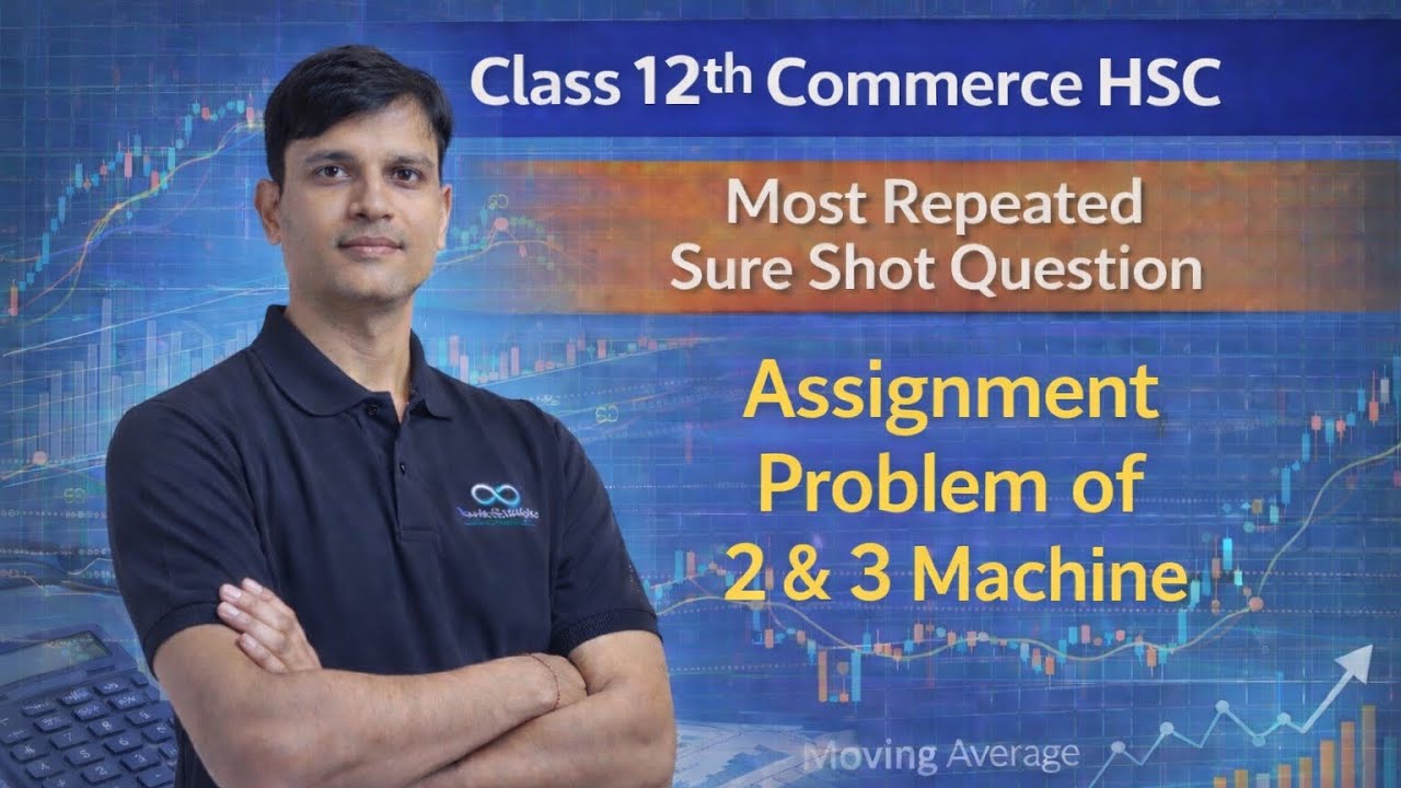 Most Repeated Questions Class 12 Math 2. Sequencing of n jobs on 2 machine & 3 machine problem