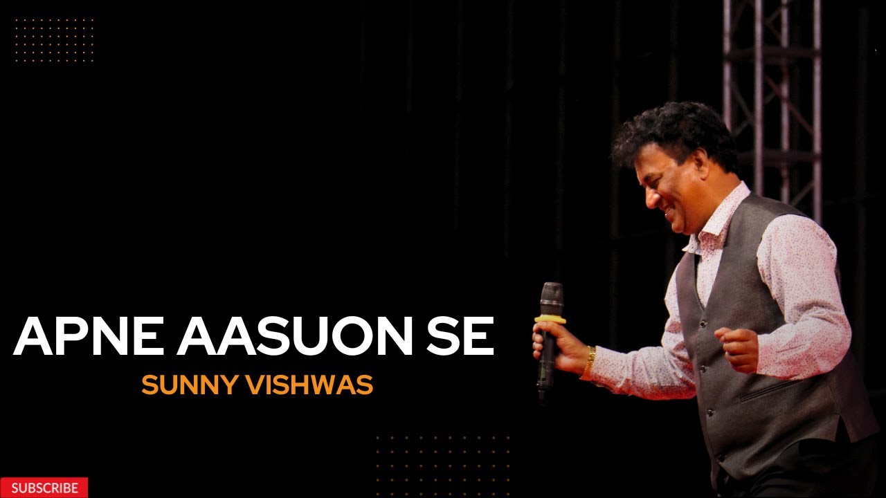 Sunny Vishwas | Apne Aasuon Se | Tere Charan | Youth Gathering | Delhi | Live |