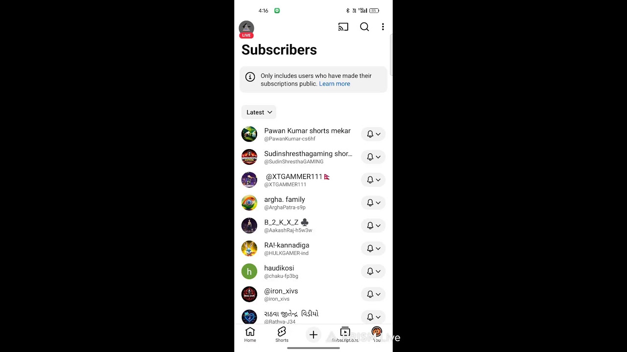 Live streaming of Mithun_YT001