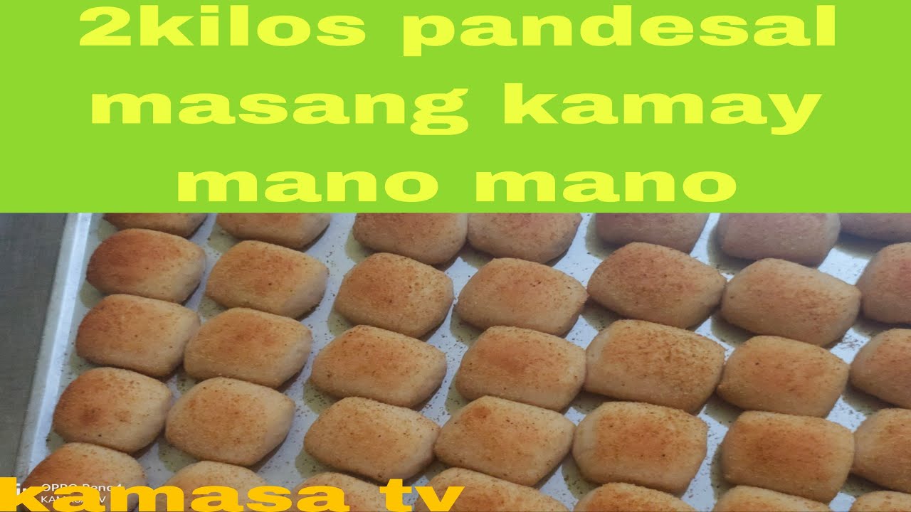 KAMASA TV official 2kilos pandesal mano mano pano mag masa ng 2kilos pandesal masang kamay