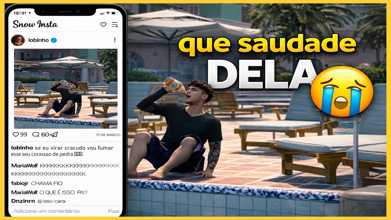 LOBINHO FICOU BEB4DO - GTA RP