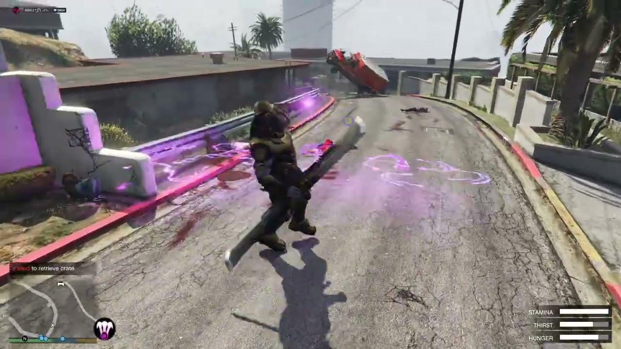 gta v thanos zombie apocalypse