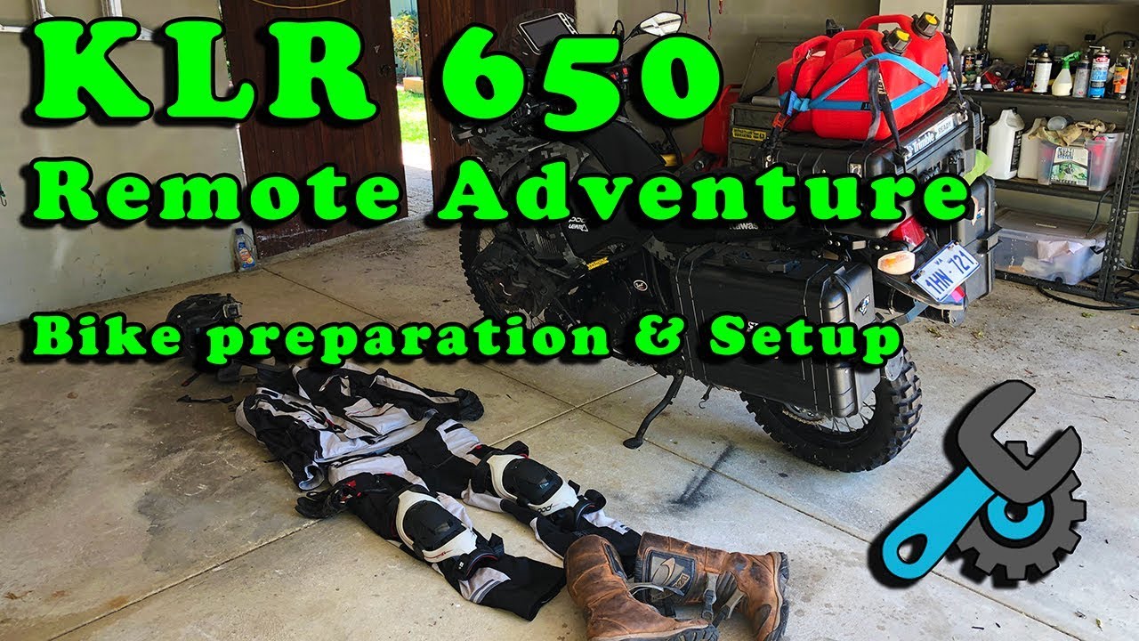 KLR 650 Remote Adventure Bike Prep & Setup - Aurora, Mt Manning, Mt Elvire