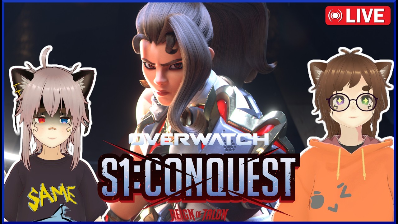 🔴 LIVE | Overwatch | S1: Conquest | My Addiction Knows No Bounds