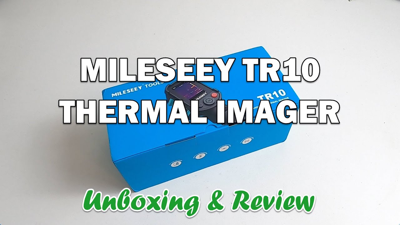 Mileseey TR10 Thermal Imager *REAL* Unboxing and Review in English