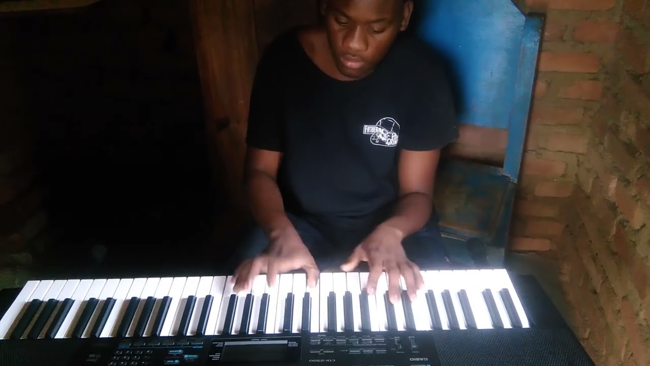 ensaio dos pianistas Paulo no téclado